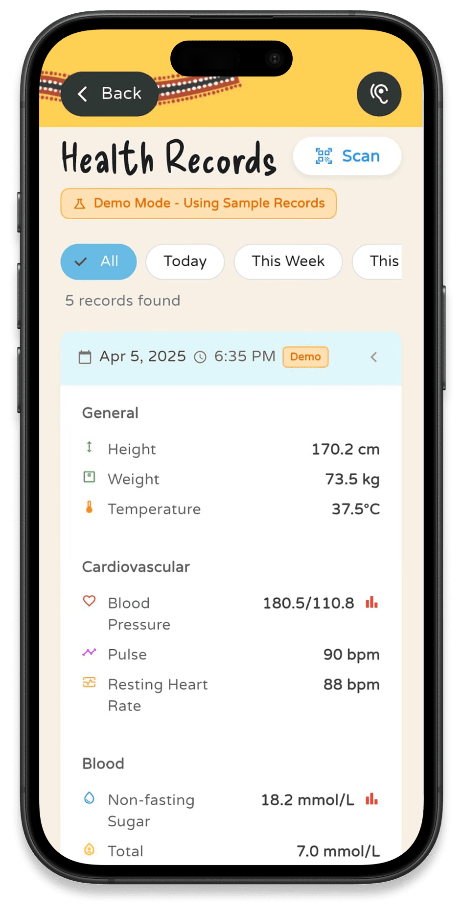 Health monitor